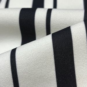 Polyester Spandex Knit Scuba Crepe with Print