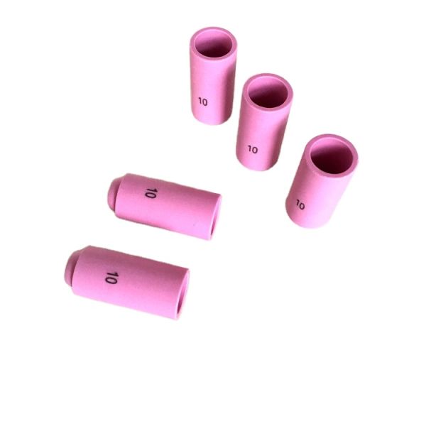 10n Series Ceramic Nozzle 10N45 16mm 10# Tig Welding Parts For Tig Welder