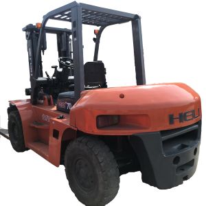 Cheap Great Performance Second-hand Heli Forklift with 7 Ton Capacity and Diesel Engine for sale