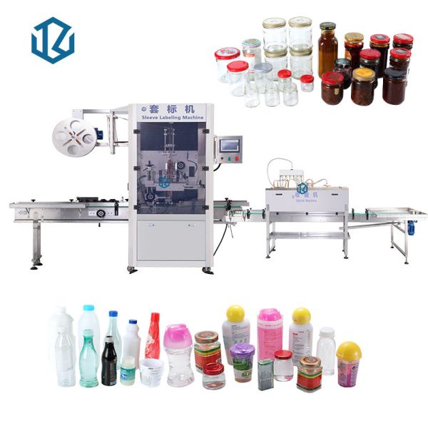 Quality 1kg/cm PVC Sleeve Labeling Machine For Shrinking Bottles wholesale