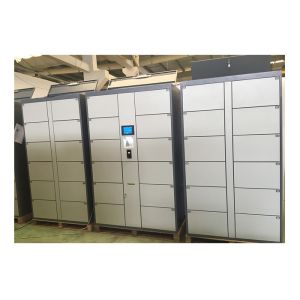 Cheap Supermarket Baggage Lockers And Storage Coin / Bill / Credit Card Operated for sale
