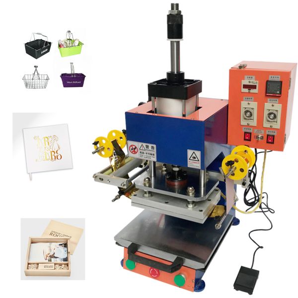 Quality Automatic Pneumatic Hot Stamping Machine , 220V 125HZ Heat Foil Embossing Machine wholesale