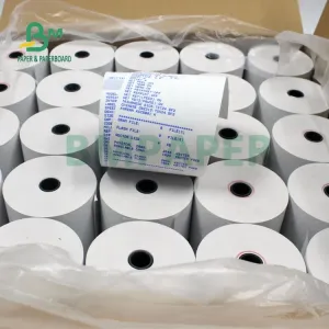 80mm Roll Diameter 48gsm 55gsm Thermal Paper Roll For Movie Ticket