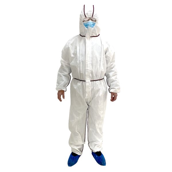 Disposable Sms Bounded Seam Type 5/6 Coverall Asbestos Breathable