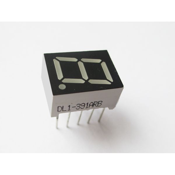 Common anode 0.39 inch 7 Segment LED Displays 1 digit surface mount SMD LED