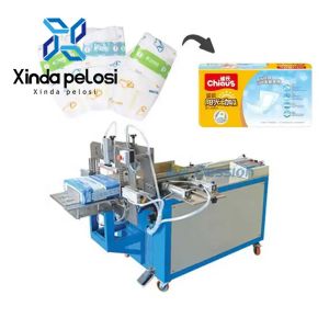 Fast Diaper Plastic Bag Manufacturing Machine With Automatic Transport And