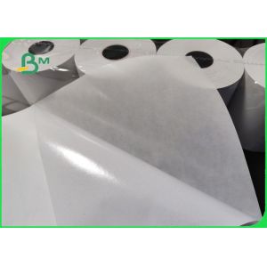 75gsm Self adhesive Thermal Label Roll Paper For Barcode Stickers Waterproof