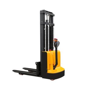 Yellow Pallet Stacker 1200kg 1500kg Electric Pallet Stacker
