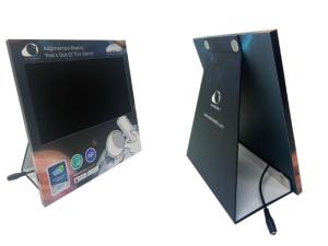 Cheap 10.1 inch video pos display screen,LCD video shelf talker pop display with custom design for sale
