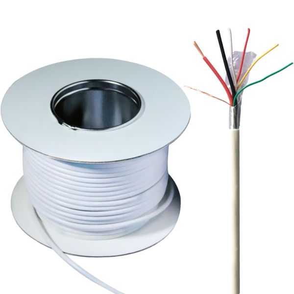 PVC Insulation Material Composite Alarm Security Cable Unshielded Shielded CCA