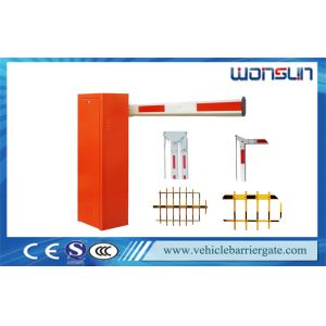 Highway Cold Roll Plate Toll Barrier Gate With Long Range RFID Reader System