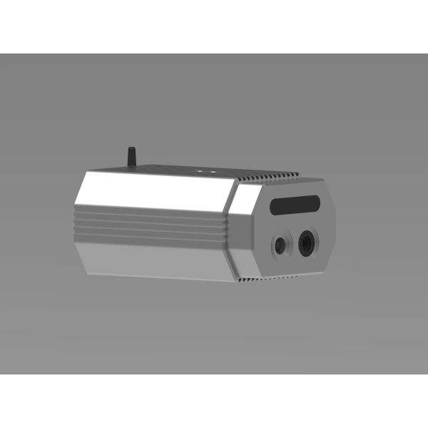 Face Scan Grey Digital Infrared Thermometers Touchless For Big Malls