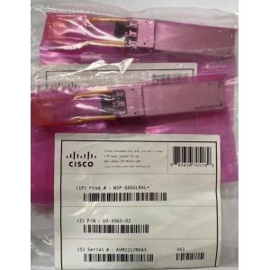 WSP-Q40GLR4L Cisco 40GBASE-LR4 QSFP transceiver module for SMF, duplex LC
