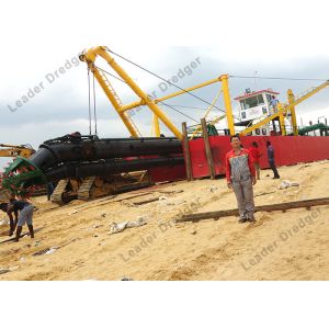 Cheap 2000m Dredging Depth Cameroon Cutting Suction Dredger For Pond Dredging for sale