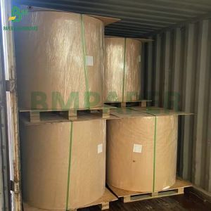 30gsm 60gsm MG Calendared White Kraft Paper For Sugar Packet PE Coating One Side