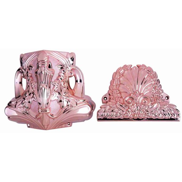 Quality PP Recycle Material Diy Coffin Decoration Set Including 8pcs Plastic Lugs wholesale