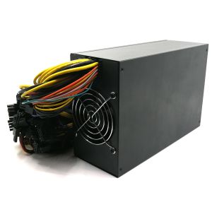 Multiplex Active PFC Desktop Power Supply Unit Double Fan For Bitcoin Mining