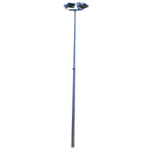 China 35m Height Led High Mast Pole With Lighting Thickness 5mm on sale