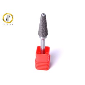 Shape L Taper Radius End Tungsten Carbide Burs For Wood Carving Polished
