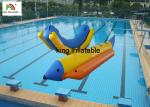 0.9mm PVC Tarpaulin Inflatable Banana Boat / Water Inflatable Banana Raft For