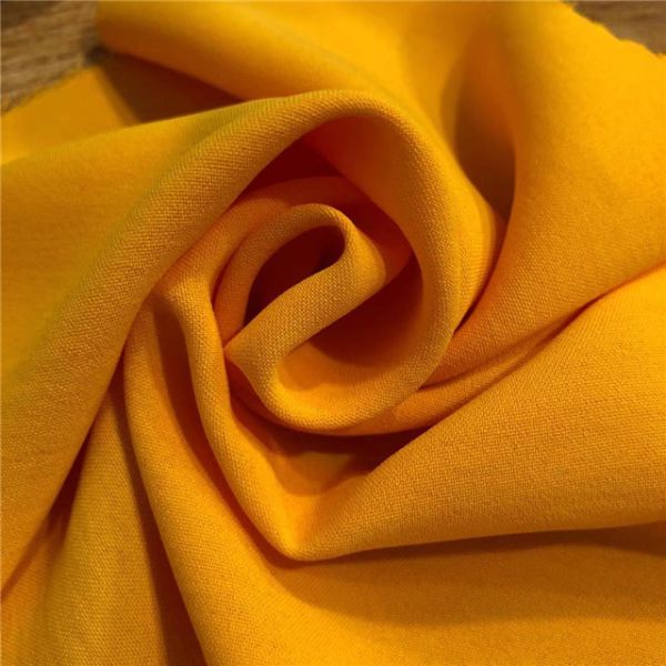 Lady Clothing 3D Bubble Printed Pure Pearl Chiffon Fabric In Plain Dyed 100% Polyester