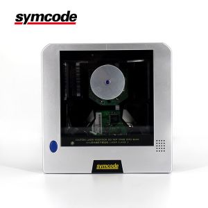 Cheap 360 Degree Omnidirectional Barcode Scanner Reader RS232 USB Interface for sale