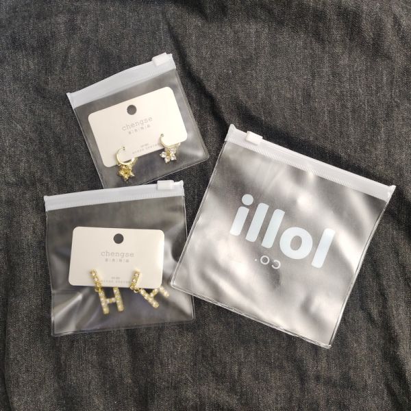 OEM / ODM Plastic Zipper Bag Pouch PVC Printed Voltage Bag Customized