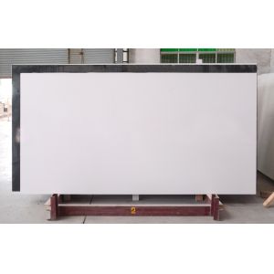 Cheap Engineering Super White Artificial Quartz Kitchen Countertop With SGS NSF for sale