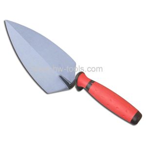 Cheap Bricklaying trowel with rubber handle HW01142 for sale