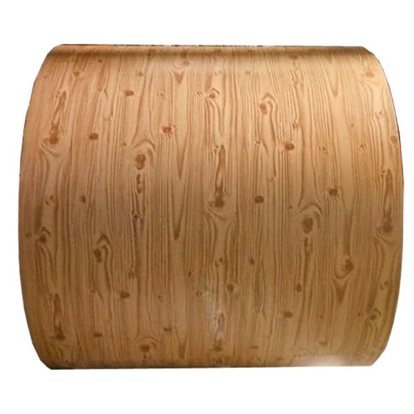 Quality Pattern ppgi coil / Wood print ppgi / dark wood 3D ppgi 0.4x1250mm wholesale