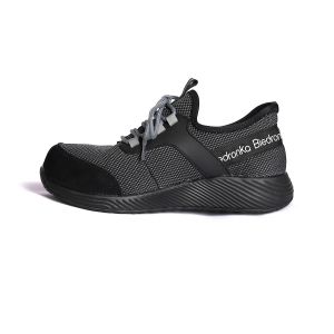 China Shengjie Shock Absorption Function Fly Knit Breathable Shoe with Lace-up and EVA Insole Material S3 Safety Shoes on sale
