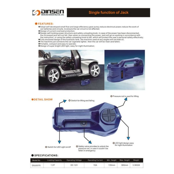 3 Ton Trolley Jack Repair Kit Hydraulic Kit 21mm-23mm Socket
