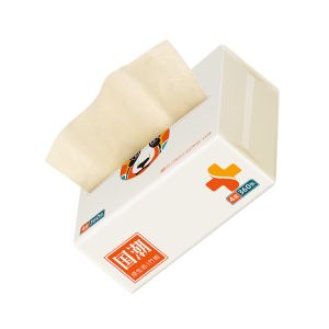 OEM Bamboo Pulp Ultra Soft Facial Tissues Unbleached Environmentally Friendly