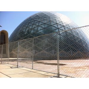 Temporary Chain Link fence panels 4' 6' 8 ' optional width 12 ' tubing 1¼"(32mm)