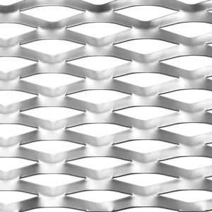 Cheap SS Copper Aluminium Expanded Metal Mesh Heavy Type Hexagonal Opening for sale