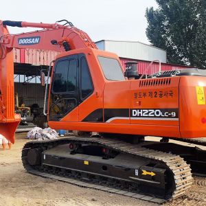 DH220-9 Used Doosan Excavators 1.05m3 Bucket Capacity 115kw Rated Power