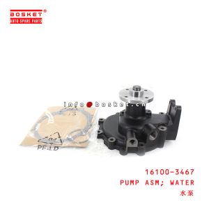 16100-3467 Water Pump Assembly for ISUZU HINO J08C