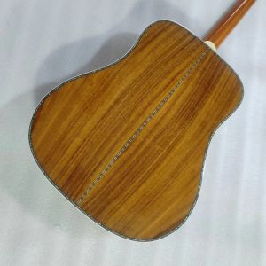 Custom Dove Style 6 Strings 41 inch Solid Rosewood Back Side Spruce Top OEM