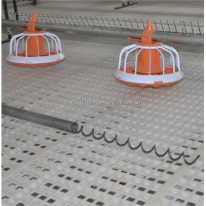 Cheap Price Fully Automatic Chicken Feeder and Waterer Broiler Feeding and