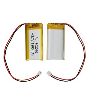 Lower Internal Resistance 1800mAh Lithium Polymer 3.7 V