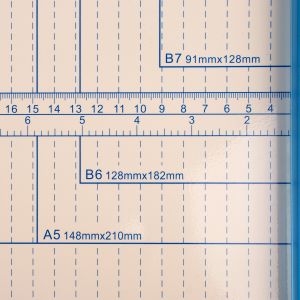 G.W 25.55KG Heavy Duty Mini Desktop Paper Cutter A4 Manual Guillotine for