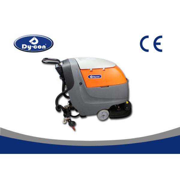 Quality Hand Held AC Power Compact Floor Scrubber Machine For Restaurant / Oil Places wholesale