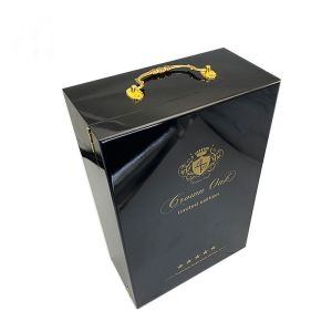 Eco Friendly Personalized Wooden Wine Box With Logo FSC Certificated