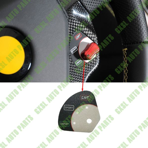 Quality For Ferrari California 2008-2012 Steering Wheel Mode Adjustment Sticker Steering Control Manettino Switch Sticker wholesale
