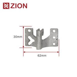 ZCGSC-02 - Hoop Retractor/Pole Brackets with Galvanized Suspension Hook for FTTH Drop Optical Cable