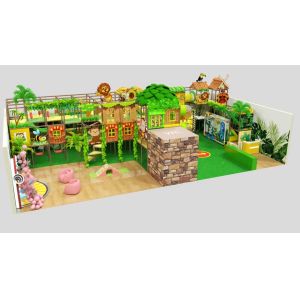 Easy Installation Soft Playground Equipment Customized For 2-12 Years Old