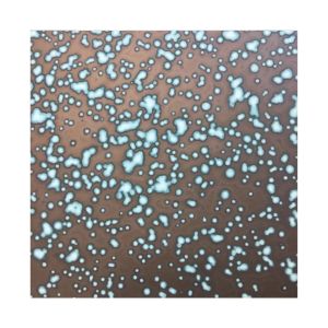 PVD Rustproof Patina Steel Panels , Inoxidable Patinated Brass Sheet