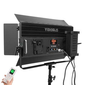 300 W 5500K Video Production Lighting Led Panel Bi Color Streaming Light For