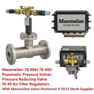 Masoneilan 78 Series Pressure Relief Valve 210psi Max Inlet 1/4NPT
