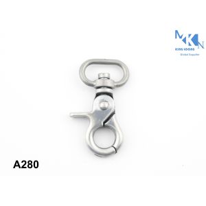 OEM Or ODM Bulk Bag Snap Hook , Metal Swivel Snap Hooks For Straps